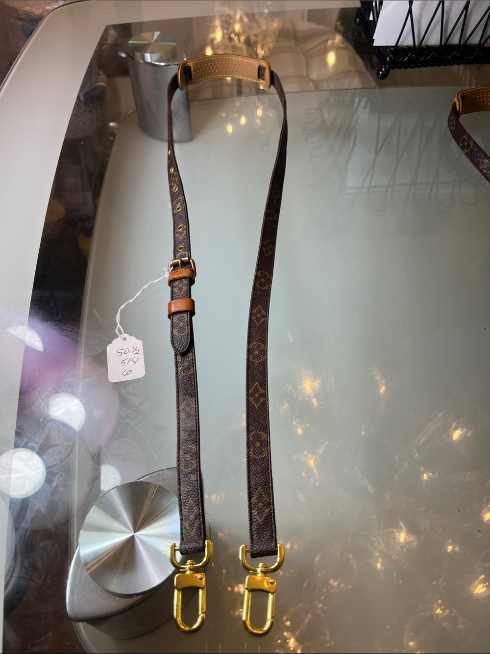 AuthVintage LouisVuitton purse Crossbody strap! IT DO COME WITH UNBRANDED CLASP!